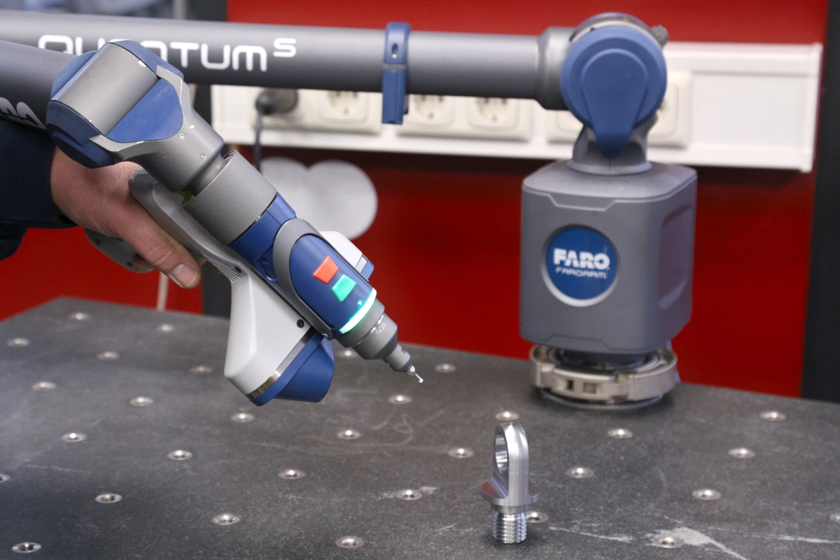 Faro Quantum Scanner - Bras de mesure 3D avec scanner - Machinefabriek Westerhof